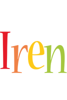 Iren birthday logo