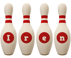 Iren bowling-pin logo