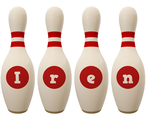 Iren bowling-pin logo