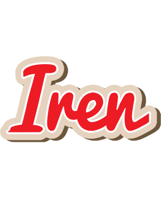 Iren chocolate logo