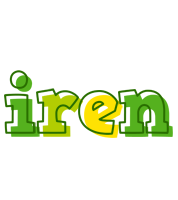 Iren juice logo