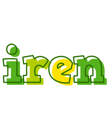 Iren juice logo