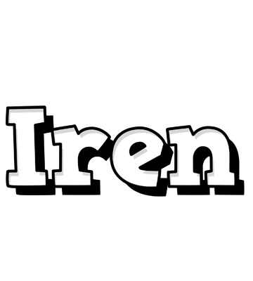Iren snowing logo