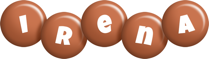 Irena candy-brown logo