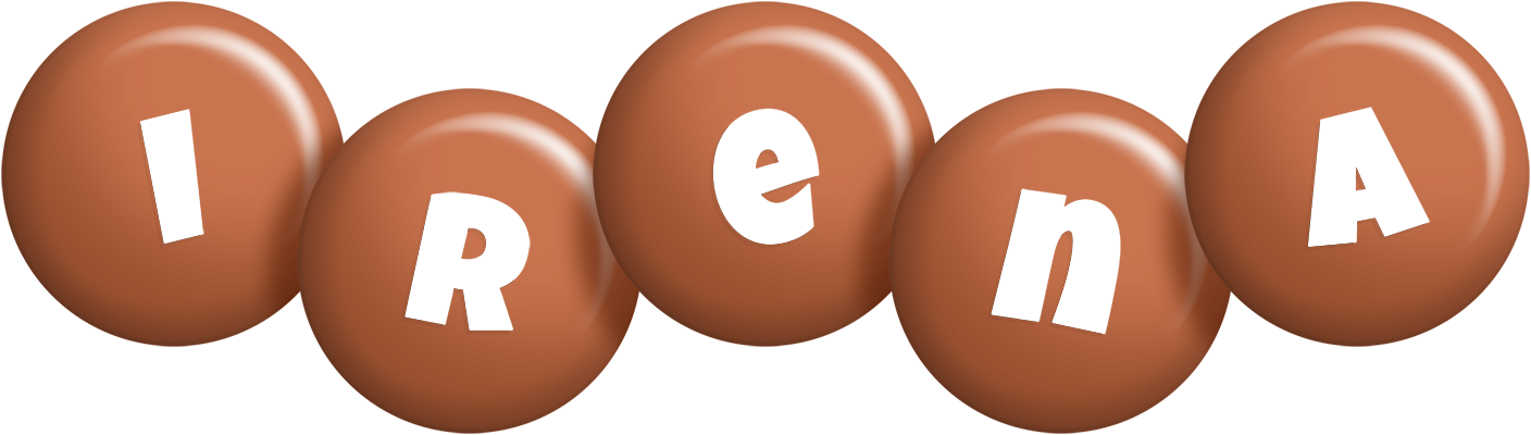 Irena candy-brown logo