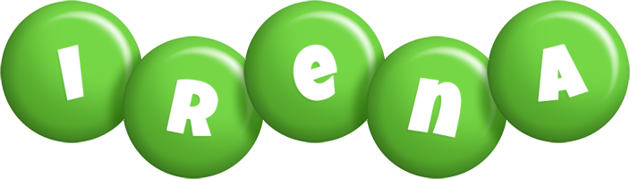 Irena candy-green logo