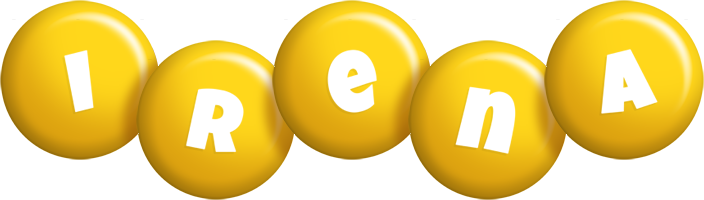 Irena candy-yellow logo