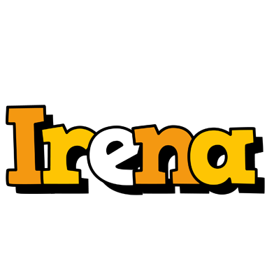 Irena cartoon logo