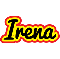 Irena flaming logo