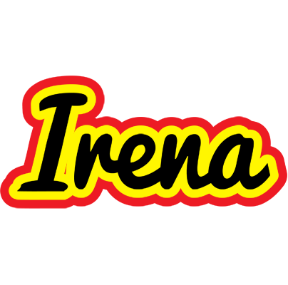 Irena flaming logo