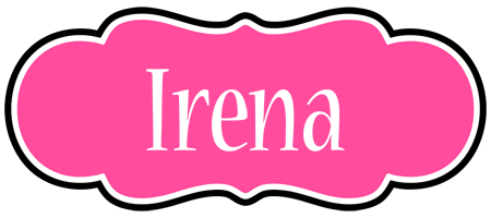 Irena invitation logo