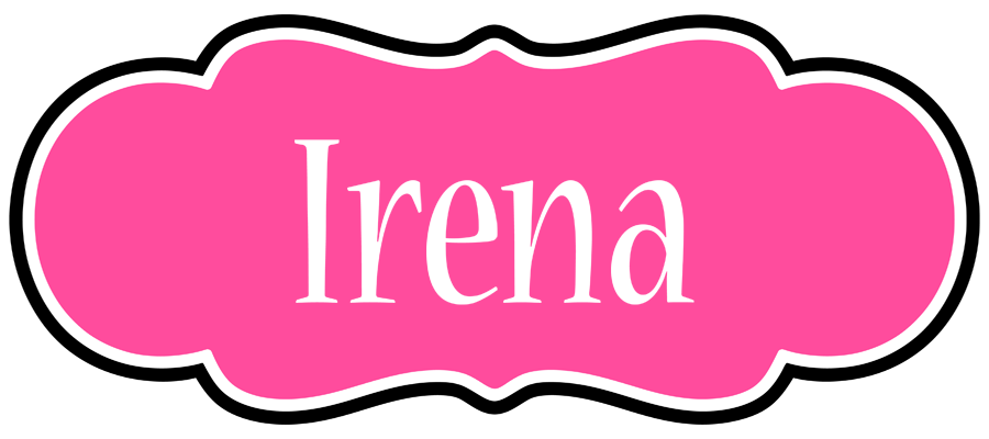 Irena invitation logo