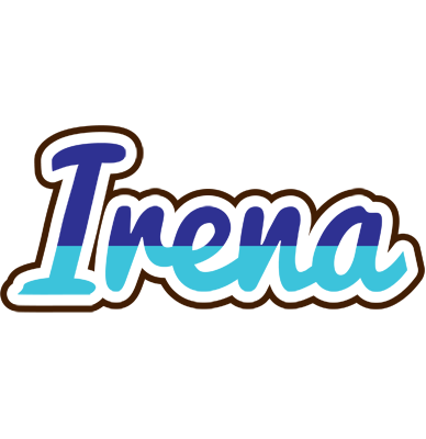 Irena raining logo