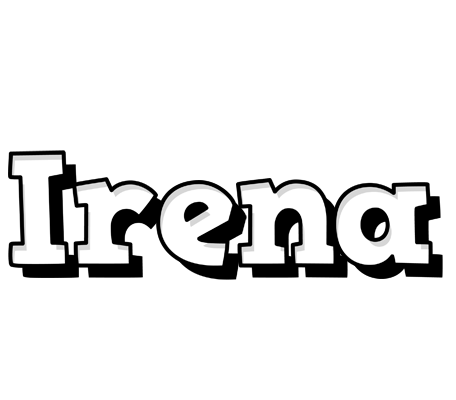 Irena snowing logo