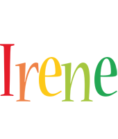Irene birthday logo