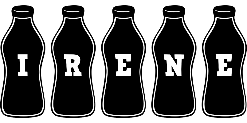 Irene bottle logo