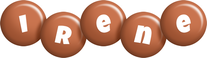 Irene candy-brown logo