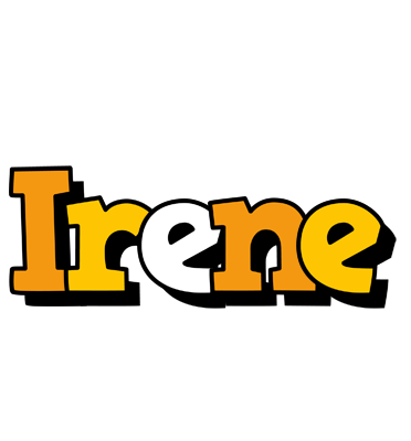 Irene cartoon logo