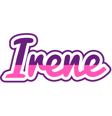 Irene cheerful logo