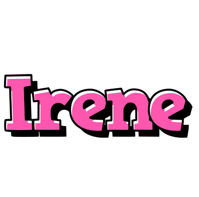 Irene girlish logo
