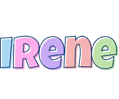 Irene pastel logo