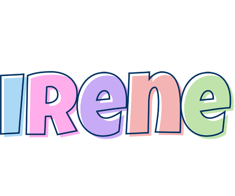 Irene pastel logo