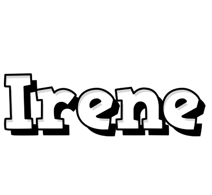 Irene snowing logo