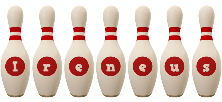 Ireneus bowling-pin logo