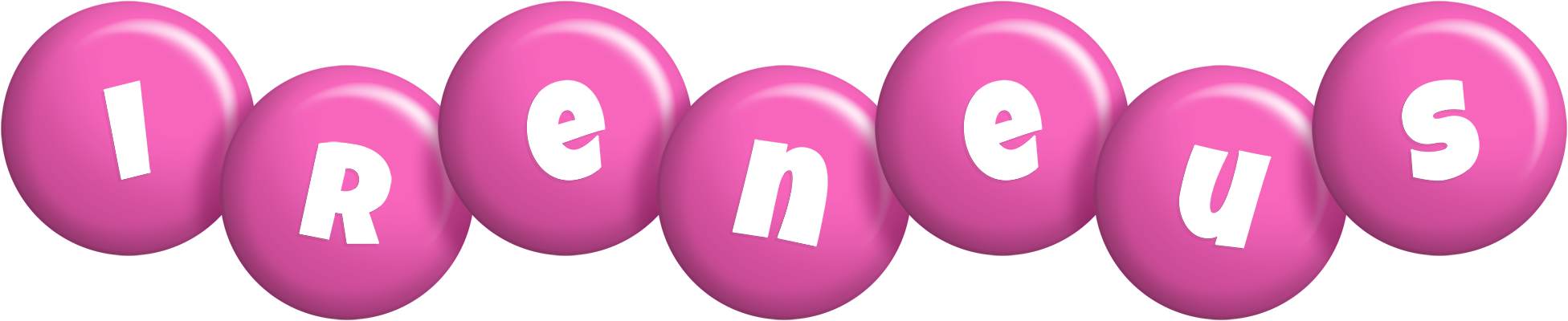 Ireneus candy-pink logo