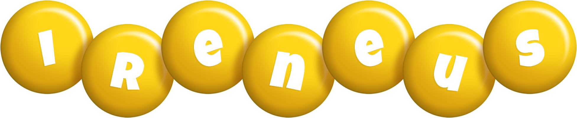 Ireneus candy-yellow logo