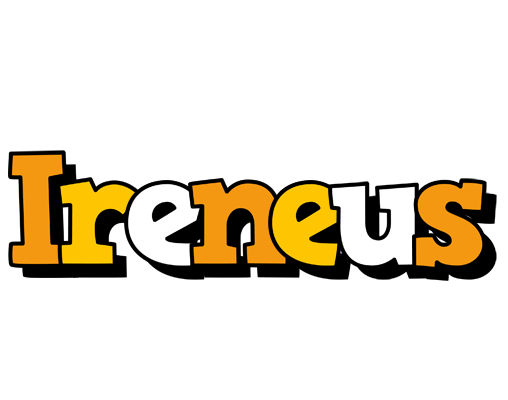 Ireneus cartoon logo