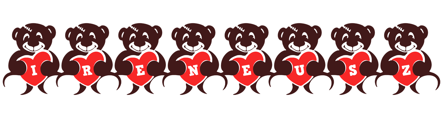 Ireneusz bear logo