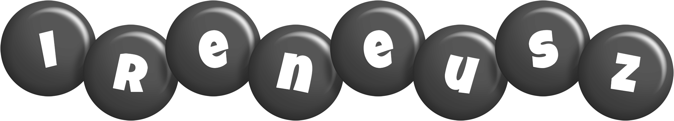Ireneusz candy-black logo