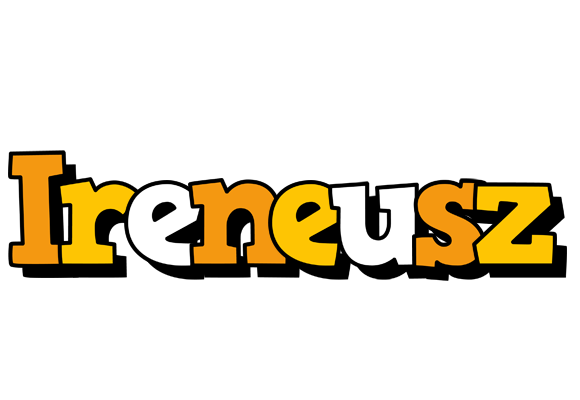 Ireneusz cartoon logo