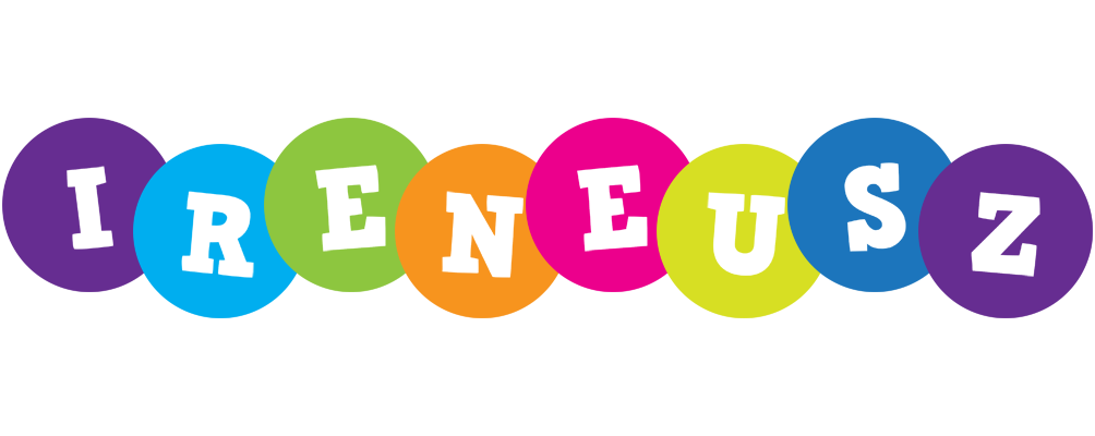 Ireneusz happy logo