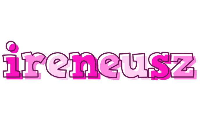 Ireneusz hello logo