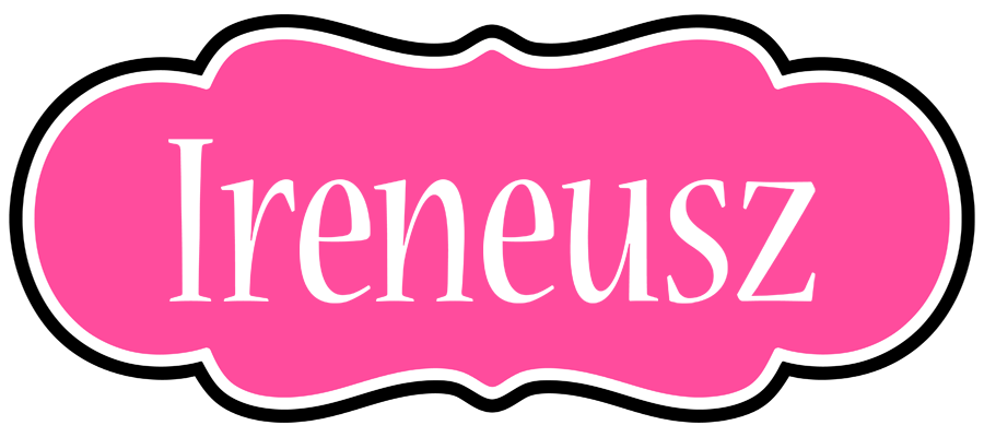 Ireneusz invitation logo