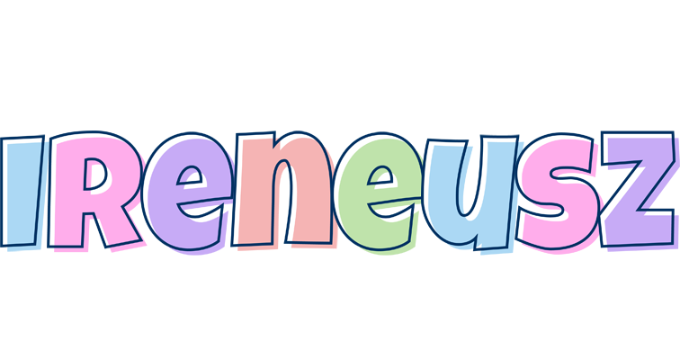 Ireneusz pastel logo