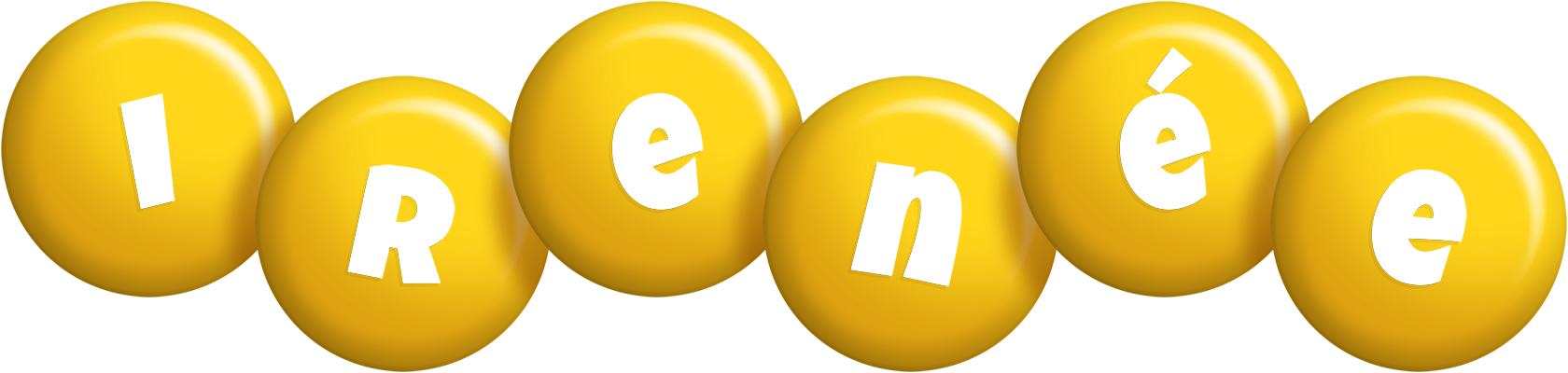 Irenée candy-yellow logo