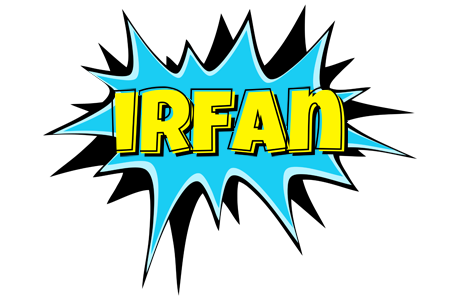 Irfan amazing logo