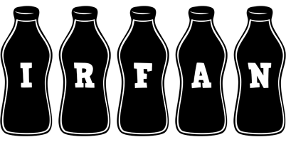 Irfan bottle logo