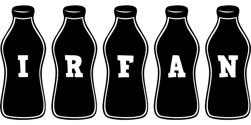 Irfan bottle logo