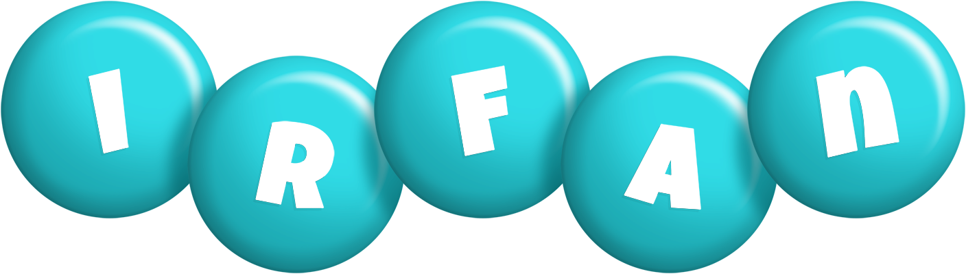 Irfan candy-azur logo