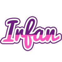 Irfan cheerful logo