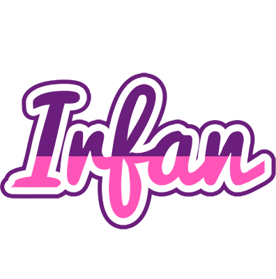 Irfan cheerful logo