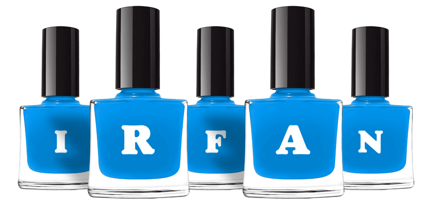 Irfan glossy logo