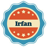 Irfan labels logo