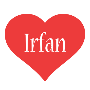 Irfan love logo