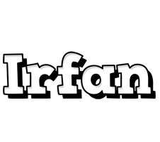 Irfan snowing logo