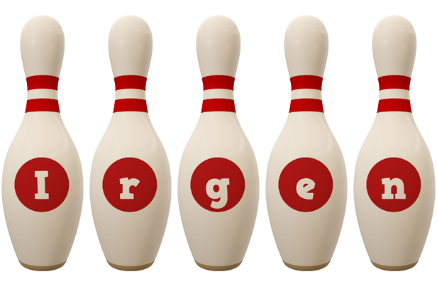 Irgen bowling-pin logo